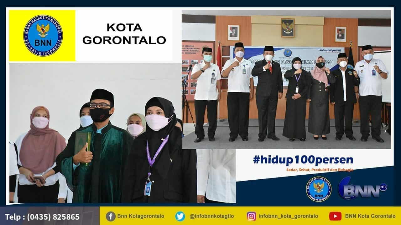 Kepala BNNP Gorontalo Lantik Kasubbag Umum BNN Kota Gorontalo Kepala BNNP Gorontalo Lantik Kasubbag Umum BNN Kota Gorontalo